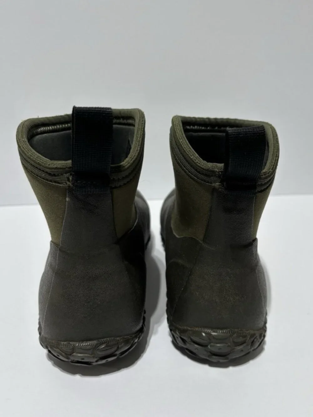 Muck Men’s Muckster II Moss Green Waterproof Boots, Size 9 M